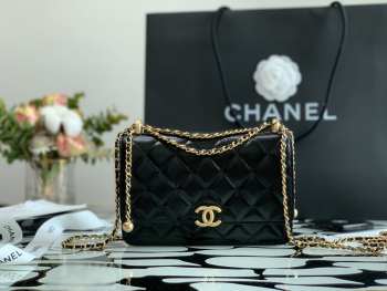 Chanel Calfskin Wallet On Chain Woc Bag 006 19CM