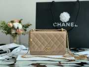 Chanel Calfskin Wallet On Chain Woc Bag 003 19CM - 4