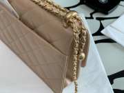 Chanel Calfskin Wallet On Chain Woc Bag 003 19CM - 2