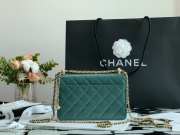 Chanel Calfskin Wallet On Chain Woc Bag 005 19CM - 3