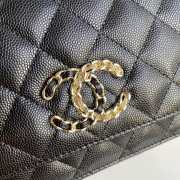 Chane AP1794 WOC wallet on chain bag black - 5