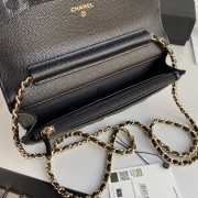 Chane AP1794 WOC wallet on chain bag black - 4