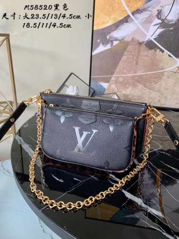 LV Multi Pochette Accessoires Monogram Empreinte M58520