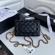 Chanel WOC Bag Black 19cm 02 - 6