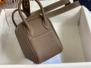 Hermes mini lindy togo 19cm - 5