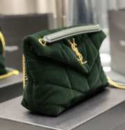 YSL Large Loulou Bag Green 29cm - 4