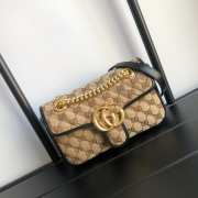 Gucci Marmont Matelasse small Bag 22cm Black - 1