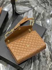 YSL Envelope Bag Caramel 24cm - 3