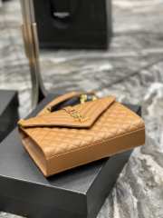 YSL Envelope Bag Caramel 24cm - 4