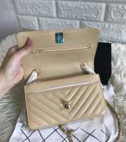 Chanel WOC Lambskin Beige Bag 19CM - 6