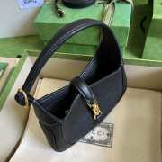 Gucci Jackie 1961 Mini Hobo Bag Black 637091 19CM - 5