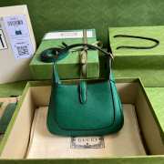 Gucci Jackie 1961 Mini Hobo Bag Green 637091 19CM - 2