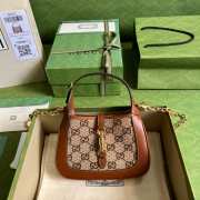 Gucci Jackie 1961 Mini Bag Brown  675799 19CM - 1