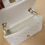 Chanel Mini CF Bag AS2326 White - 2