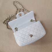 Chanel Mini CF Bag AS2326 White - 5