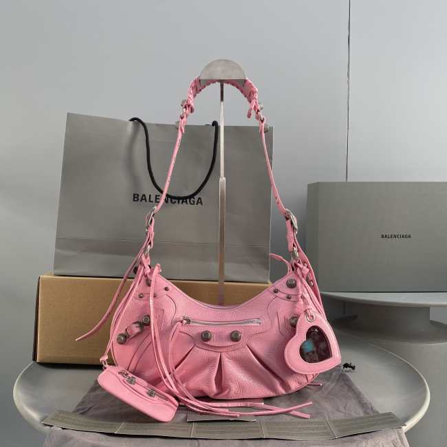 Balenciaga Le Cagole Handbag Pink 33CM - 1