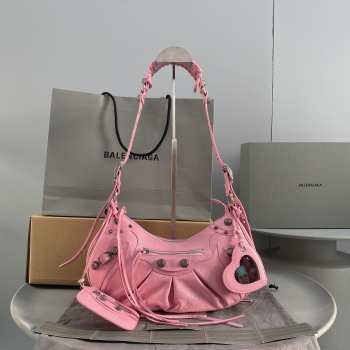 Balenciaga Le Cagole Handbag Pink 33CM