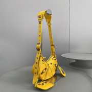 Balenciaga Le Cagole Handbag Yellow 26CM - 4