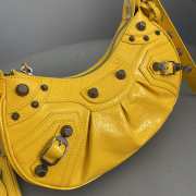 Balenciaga Le Cagole Handbag Yellow 26CM - 3