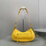 Balenciaga Le Cagole Handbag Yellow 33CM - 5