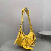 Balenciaga Le Cagole Handbag Yellow 33CM - 4