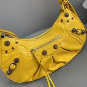 Balenciaga Le Cagole Handbag Yellow 33CM - 3