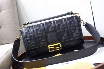 Fendi Baguette Bag Black 33cm