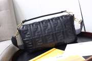 Fendi Baguette Bag Black 33cm - 5