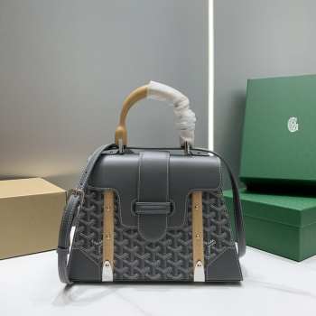 Goyard Saigon PM Handbag Grey 28cm