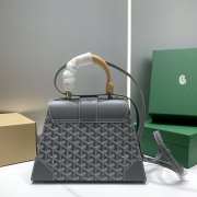 Goyard Saigon PM Handbag Grey 28cm - 5