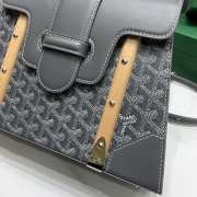 Goyard Saigon PM Handbag Grey 28cm - 6