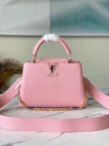 Louis Vuitton Capucines BB Bag M59065 Pink