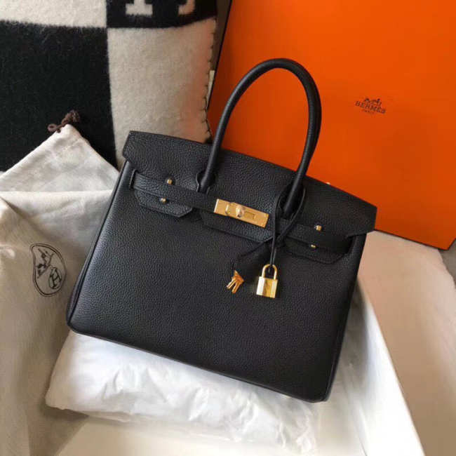 Hermes Birkin Small Bag Black 25cm - 1