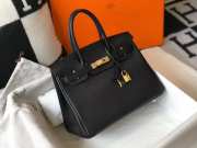 Hermes Birkin Small Bag Black 25cm - 5