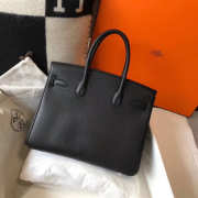 Hermes Birkin Small Bag Black 25cm - 4