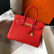 Hermes Birkin Small Bag Red 25cm - 1