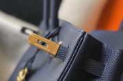 Hermes Birkin Small Bag Dark Blue 25cm - 6