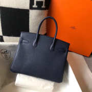 Hermes Birkin Small Bag Dark Blue 25cm - 4