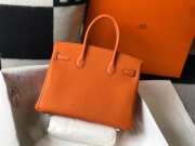 Hermes Birkin Small Bag Orange 25cm - 6