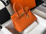 Hermes Birkin Small Bag Orange 25cm - 4