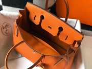 Hermes Birkin Small Bag Orange 25cm - 3