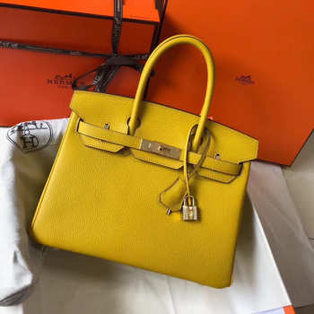 Hermes Birkin Small Bag Yellow 25cm