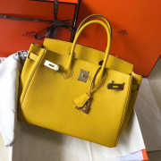 Hermes Birkin Small Bag Yellow 25cm - 4