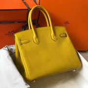 Hermes Birkin Small Bag Yellow 25cm - 2