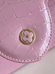 Louis Vuitton Capucines Crocodile Bag 31cm Pink  - 3