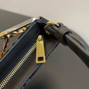 Fendi O'Lock Swing Shoulder Bag Blue 32cm - 3