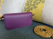 Valentino Garavani Small Shoulder Bag 19cm Purple - 5