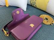 Valentino Garavani Small Shoulder Bag 19cm Purple - 6