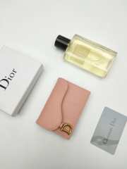 Dior Coin Purse Pink  - 6