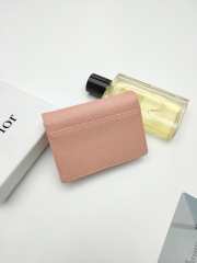 Dior Coin Purse Pink  - 4